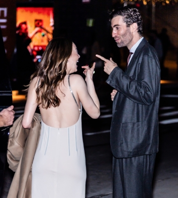 Emma Stone Modelling Outside 'The Debut' premiere in New York, October 07 2026 - ESS TDout ...